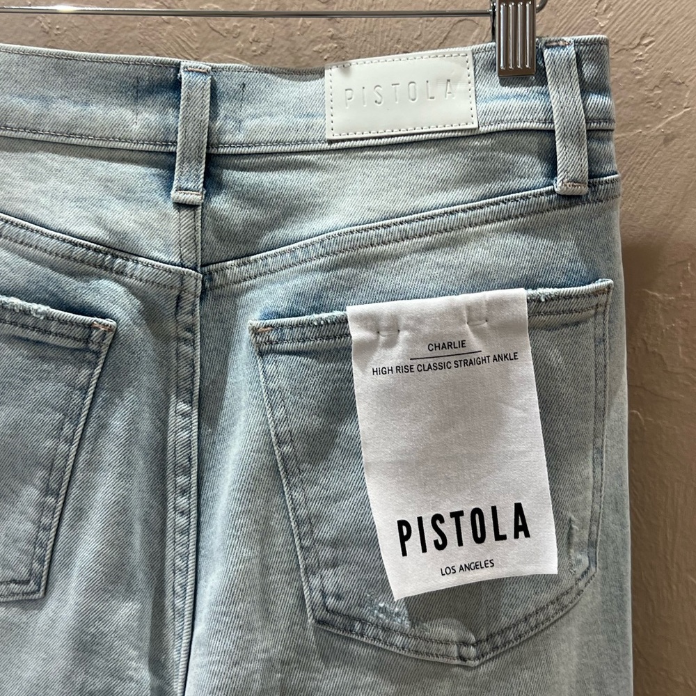 Pistola Charlie High Rise Straight